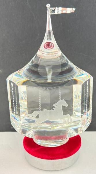 Steuben Carousel Horse - 3