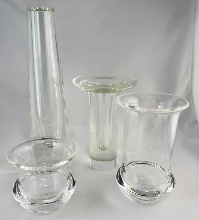 4 Steuben Art Glass Vases (1 of 6)