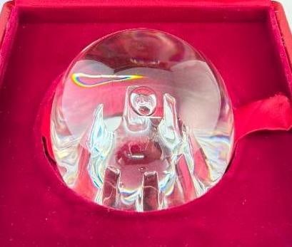 Steuben Art Glass Sphere of Power Paperweight (1 of 7)