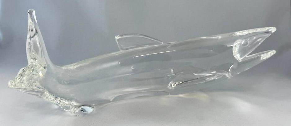 Steuben Art Glass Salmon (1 of 10)