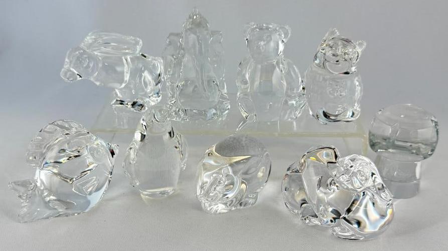 9 Steuben Art Glass Hand Coolers (1 of 7)