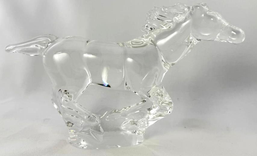 Steuben Crystal Galloping Horse (1 of 5)