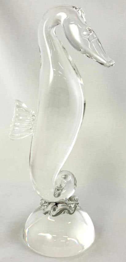 Steuben Art Glass Seahorse (1 of 5)
