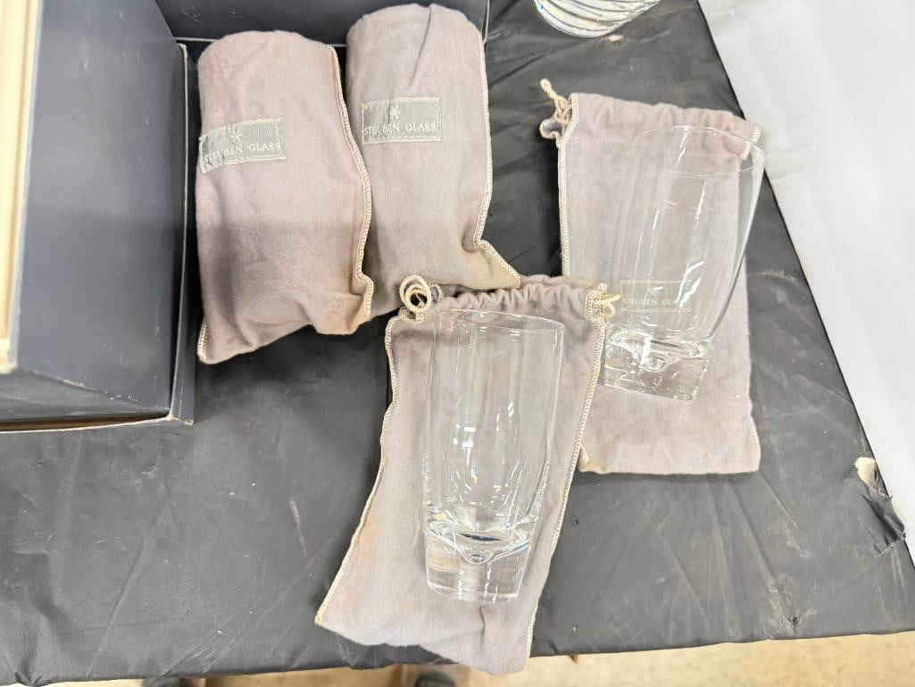 Steuben Drinking Glasses and Pitcher - 5