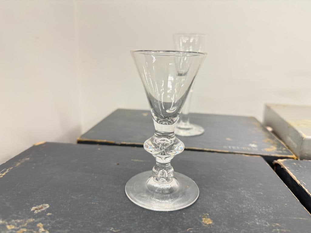 Steuben Glasses and Pitcher - 2