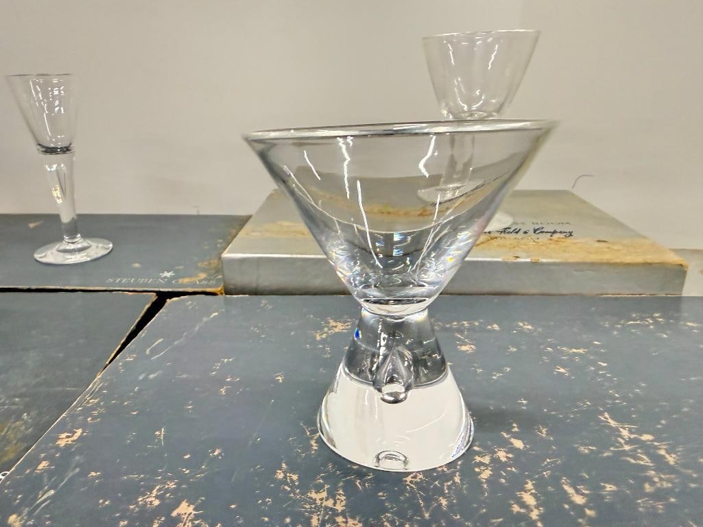 Steuben Glasses and Pitcher - 5