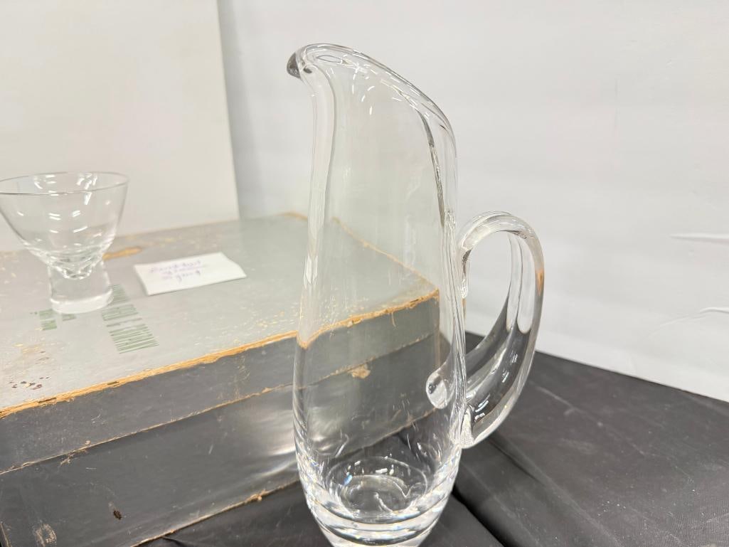 Steuben Glasses and Pitcher - 6