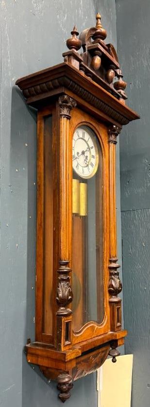 2 Weight Vienna Regulator Clock - 4