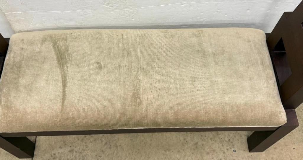 Oak Saddle Bench - 4