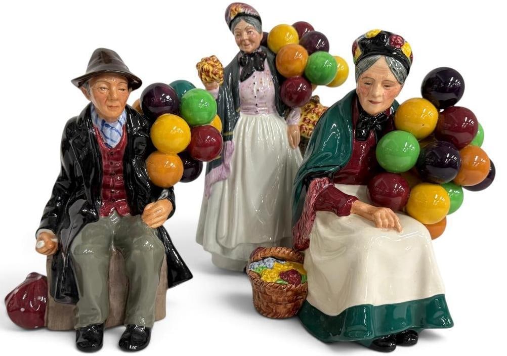 3 Royal Doulton Figures (1 of 9)