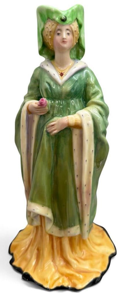 Rare Royal Doulton A Lady of Henry the VI Period: Rare Early Royal Doulton "A Lady of Henry VI Period". Potted by Doulton & Co. No. 381 H.N. 43. Approx. 10.5 inches tall.
