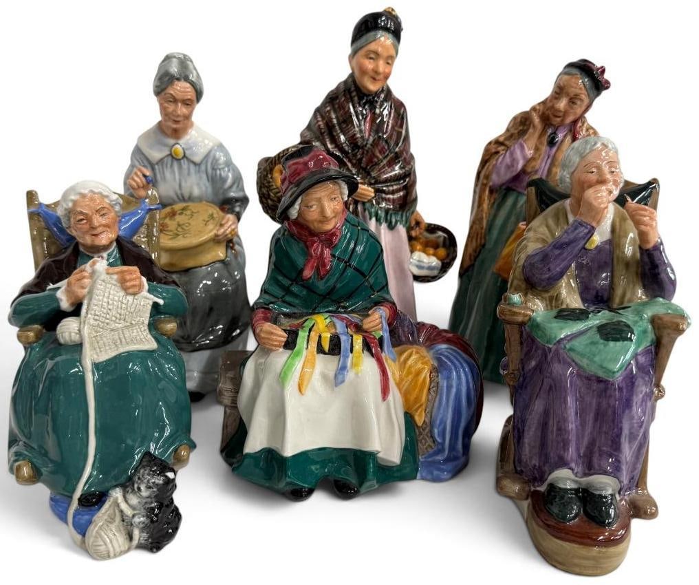 6 Royal Doulton Figures (1 of 11)