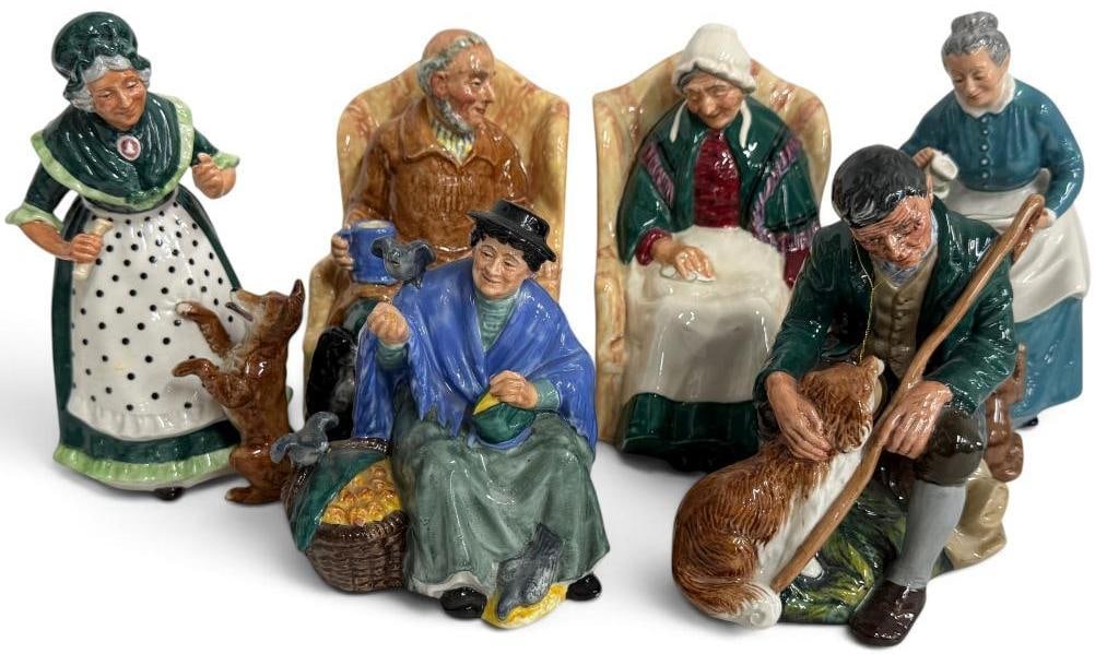 6 Royal Doulton Figures (1 of 15)