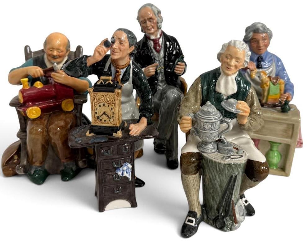 5 Royal Doulton Figures (1 of 13)