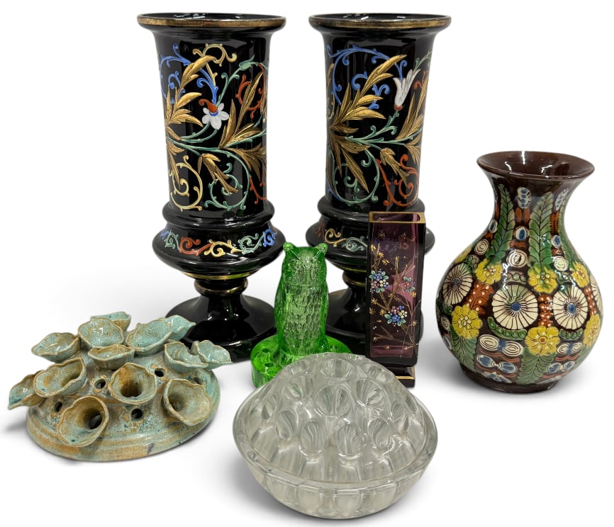 Flower Frogs and Vases (1 of 14)