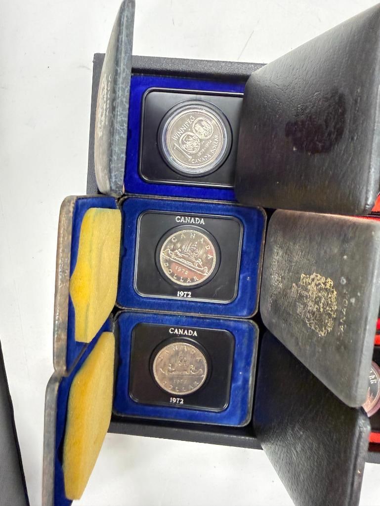 Canada Silver Dollars and Halves - 3