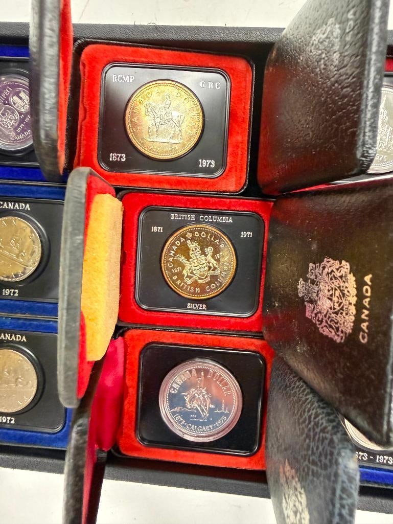 Canada Silver Dollars and Halves - 4