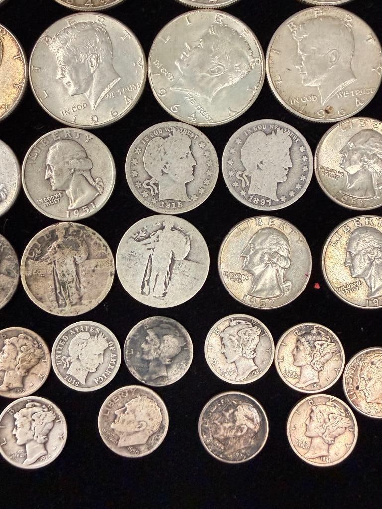 $9.70 face value U.S. Silver coins - 2