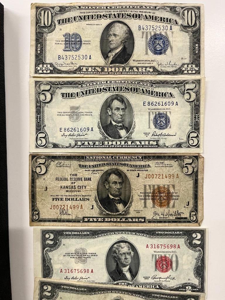 U.S. Paper Currency Notes - 2
