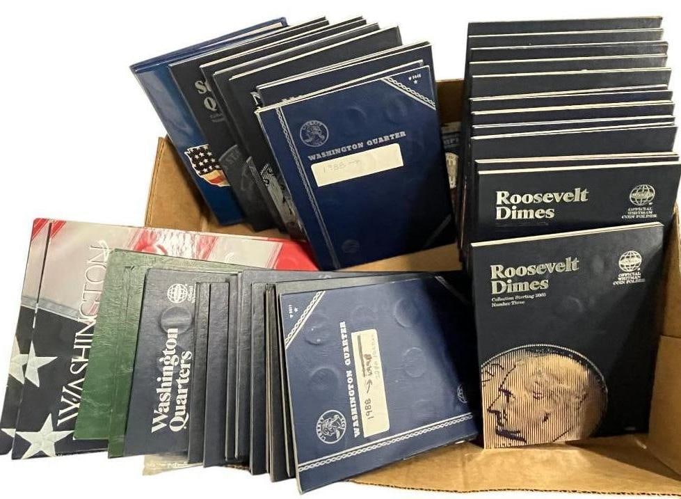 $210 plus face value U.S. Quarters, Dimes and Pennies: $210 plus face value U.S. Quarters, Dimes and Pennies.