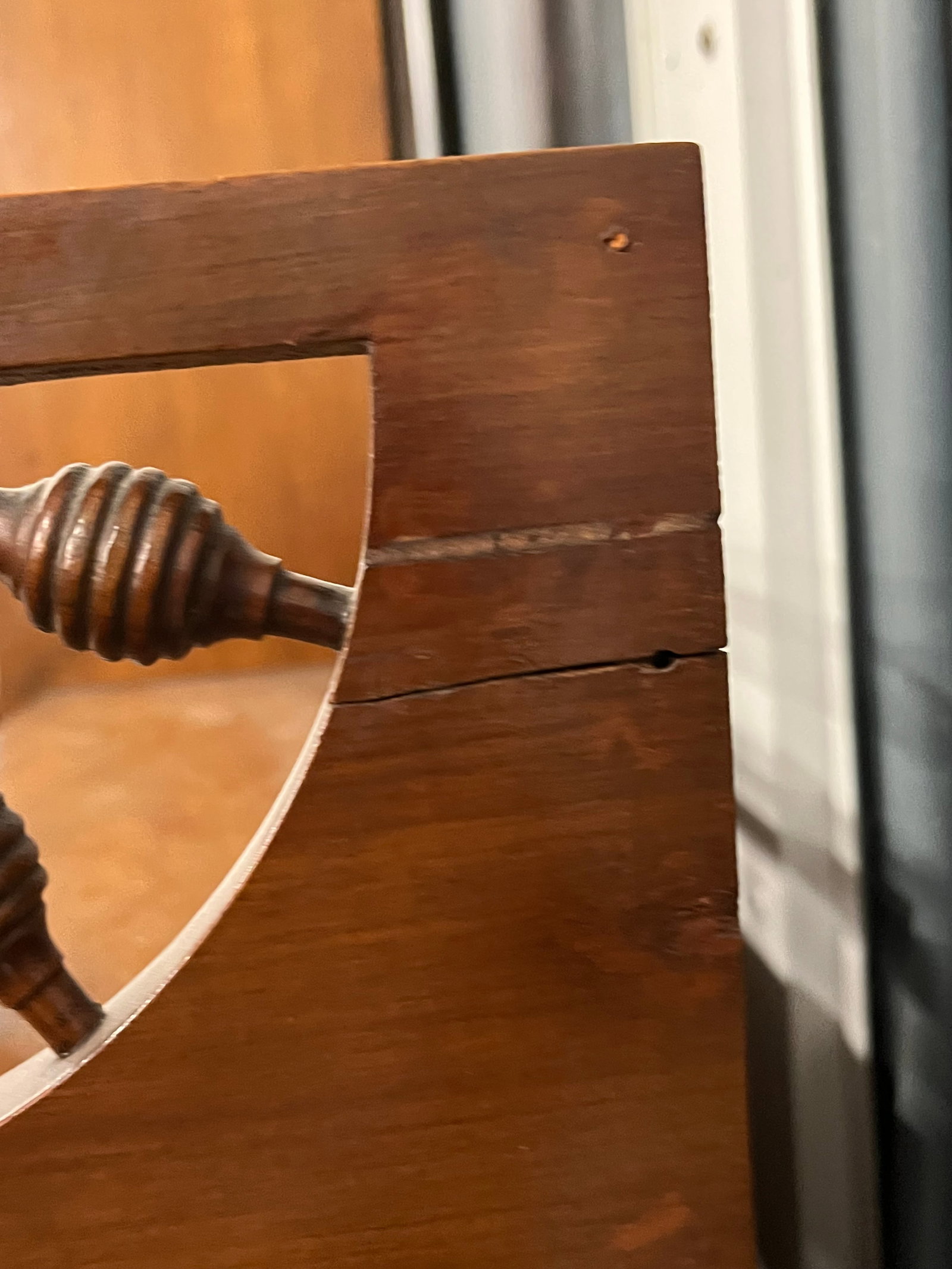 Victorian Walnut Side by Side - 8