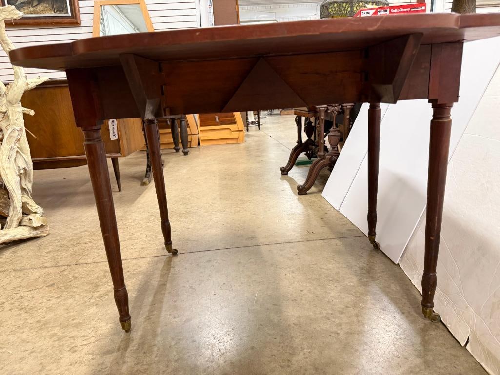 Mahogany Drop leaf table - 6