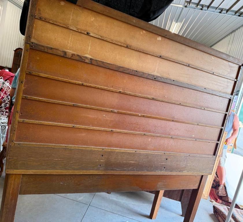 Oak Post Office mail sorting desk - 8