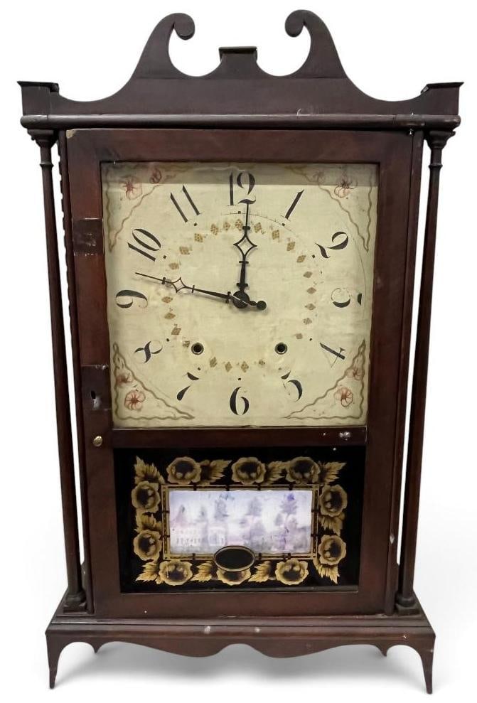 Seth Thomas pillar and scroll clock (1 of 5)