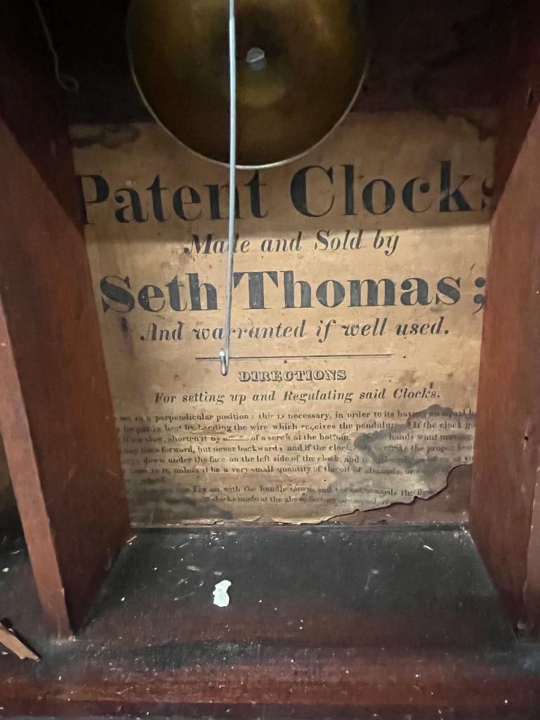 Seth Thomas pillar and scroll clock - 2