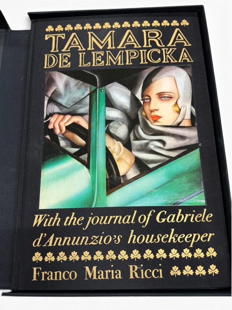Tamara De Lempicka by Franco Maria Ricci: Tamara De Lempicka with the journal of Gabriele d'Annunzio's housekeeper by Franco Maria Ricci. 1977 First edition Art monograph.