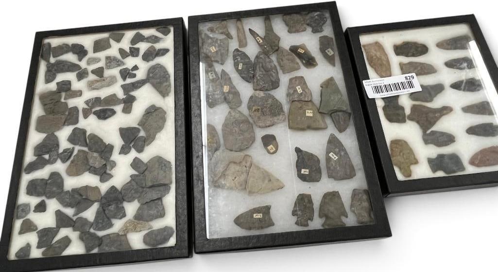 Collection of Arrowheads: Collection of Arrowheads
