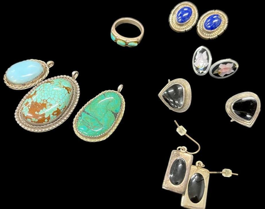 Sterling Silver, Turquoise jewelry, etc. (1 of 6)