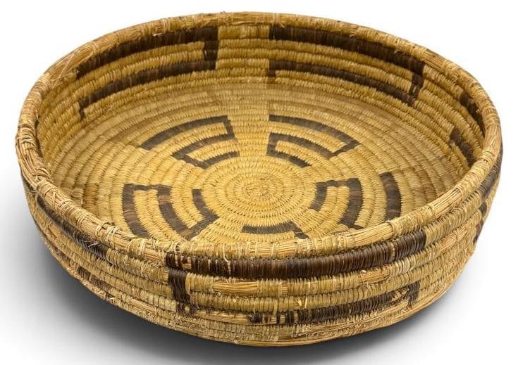 Southwest Native American coil basket (1 of 6)