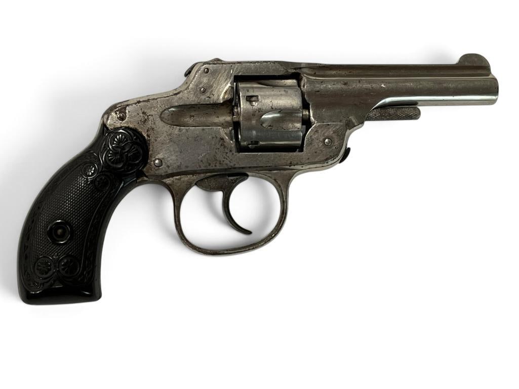 Spencer Safety Hammerless .32 cal revolver: Spencer Safety Hammerless .32 cal revolver by Maltby Henley & Co. Serial # 31571.