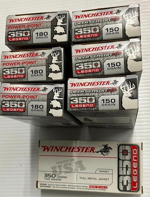Winchester 350 Legend Ammunition (1 of 3)