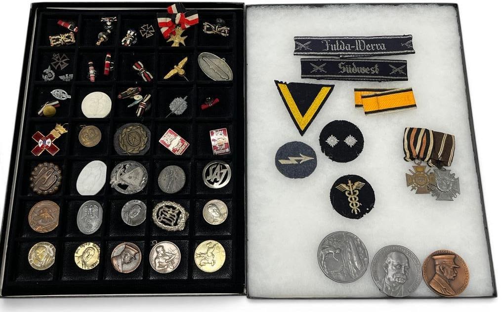 Collection of German WW2 Medals, Badges, Pins etc. (1 of 9)