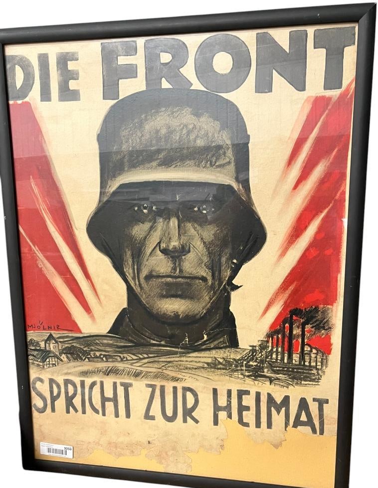 WW2 German Propaganda Poster (1 of 4)