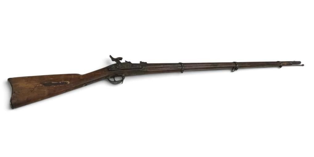 1863 U.S. Springfield musket: 1863 U.S. Springfield musket. Approx. 56 inches.