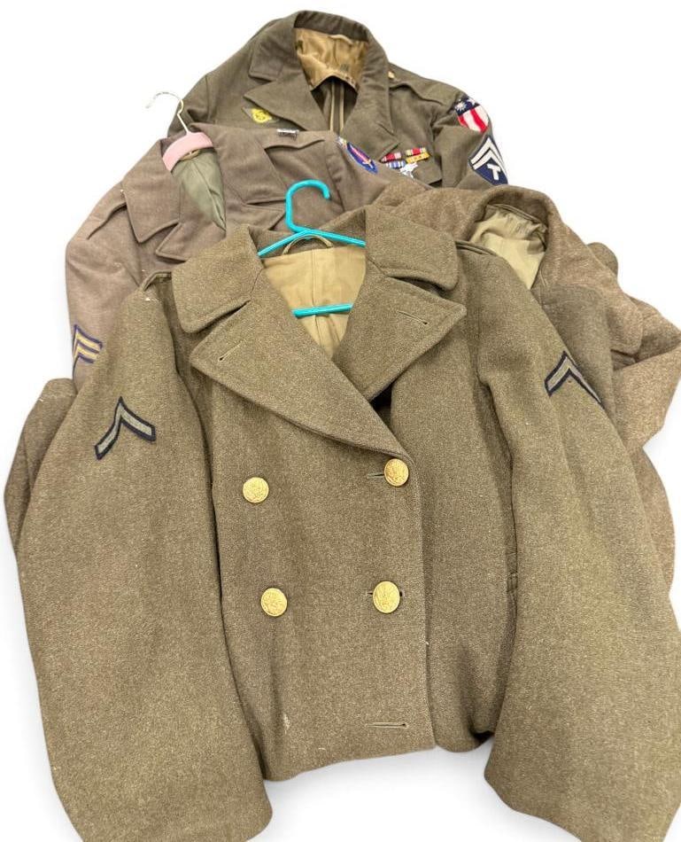 U.S. Army Uniform jackets and Trench Coats (1 of 5)