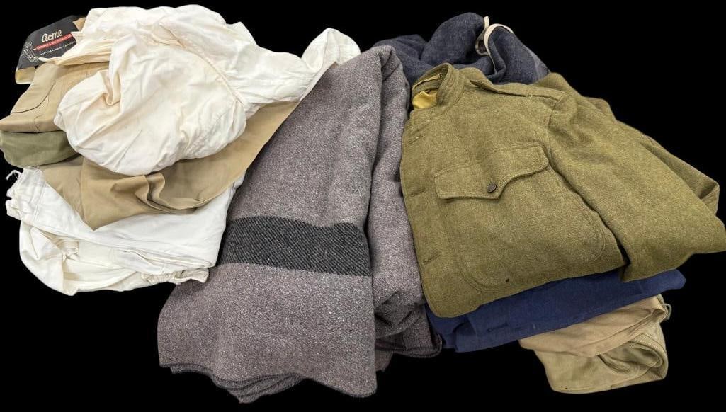 U.S. Military Uniforms and more: U.S. Military Uniforms and more. Approx. 20 pieces.