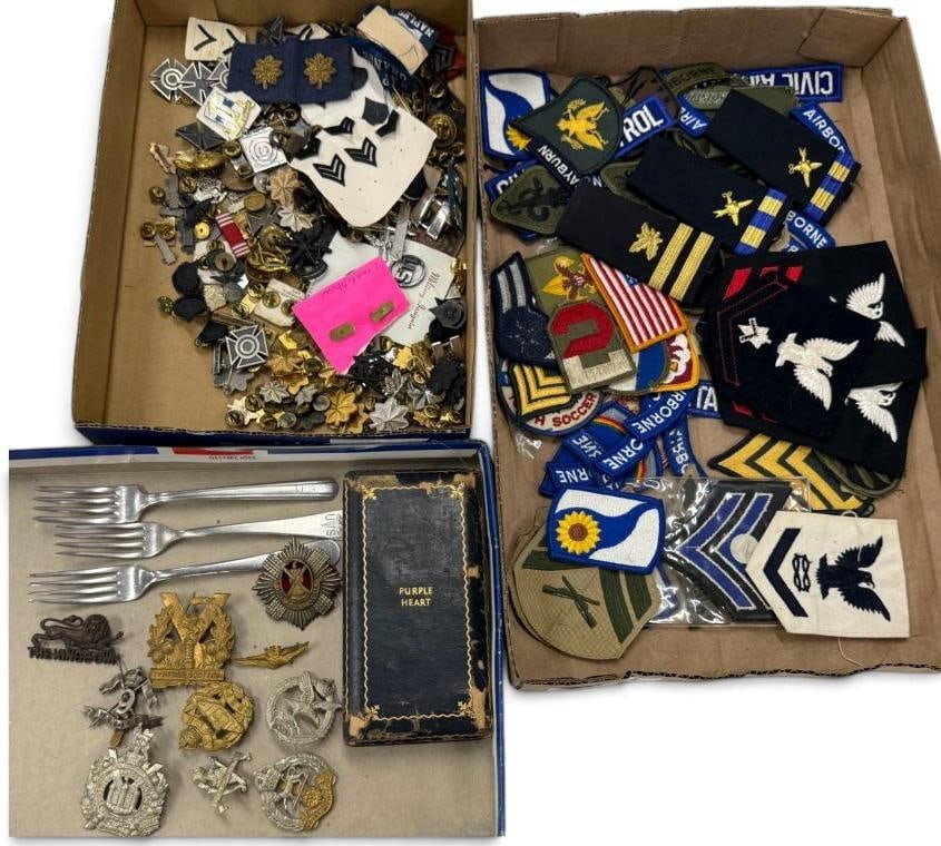 U.S. Military pins, patches, rank insignia etc.: U.S. Military pins, patches, rank insignia etc.