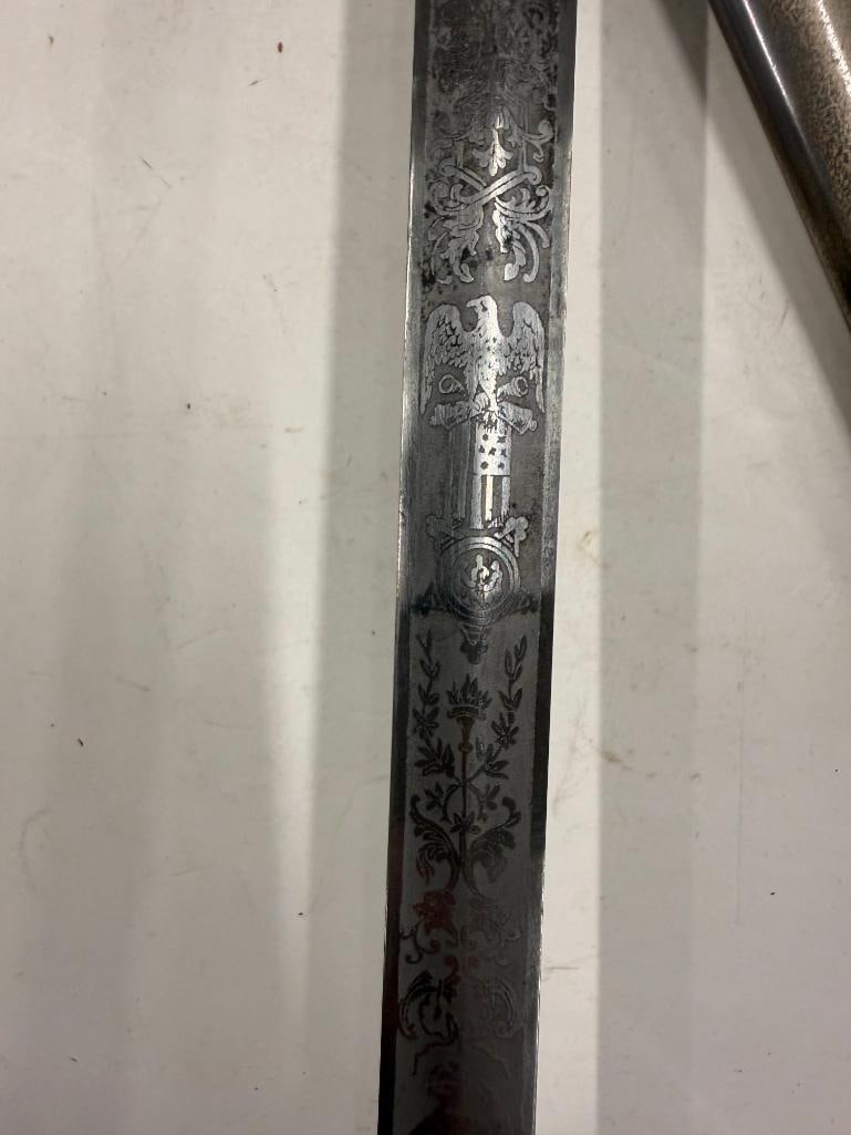 Warnock Uniform Co. G.A.R. sword - 9