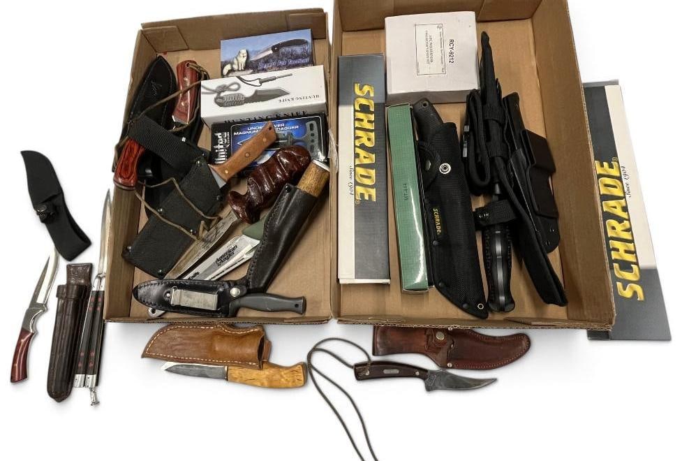 22 Hunting, Fishing, Survival knives and more (1 of 4)