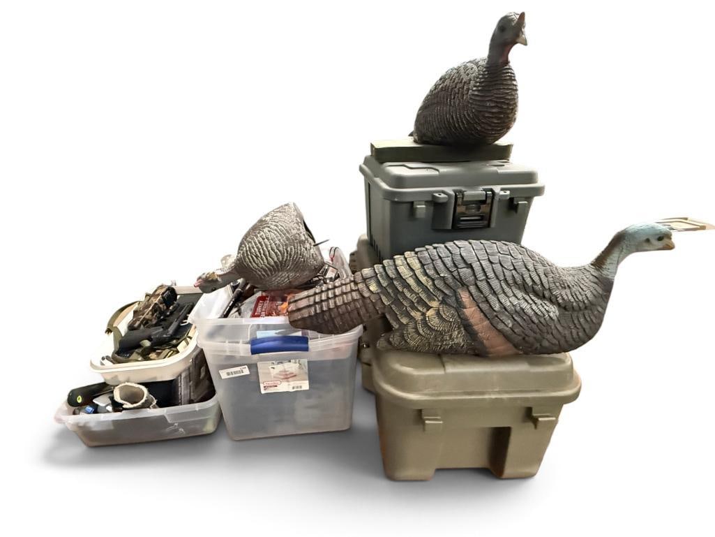 Hunting equipment, Turkey Decoys and more (1 of 14)