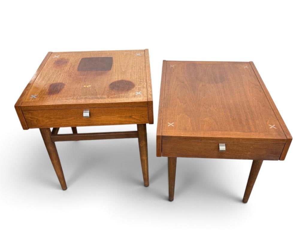 2 Mid Century Modern American of Martinsville side tables (1 of 5)