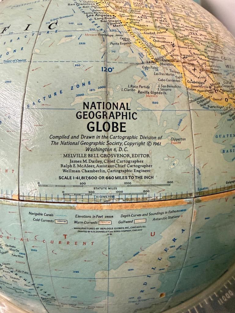 3 Desk Globes - 3