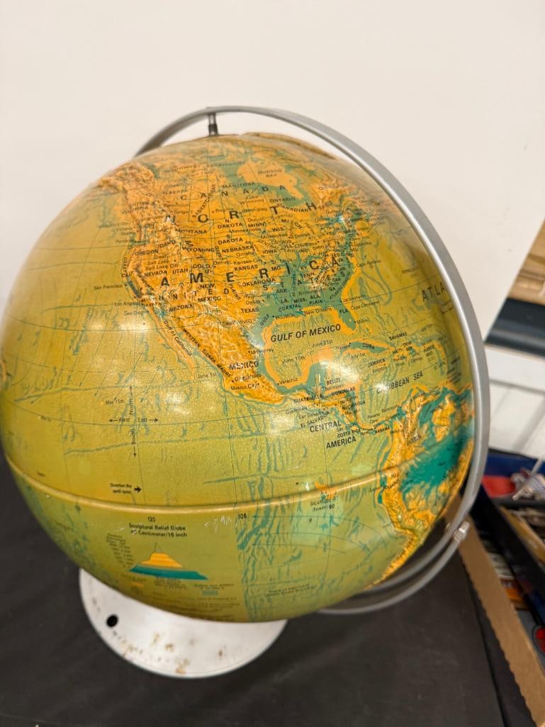 3 Desk Globes - 5