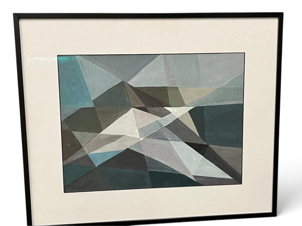 Kathleen Hammett signed oil on paper: Kathleen Hammett signed oil on paper. Approx. 15.5 x 12 inches. Frame approx. 22 x 18 inches.