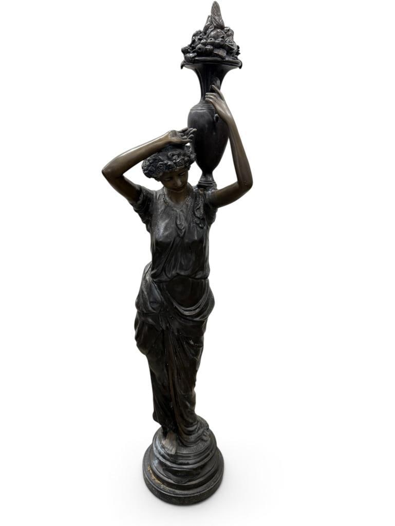 M. Moreau signed bronze Du Printemps (1 of 10)