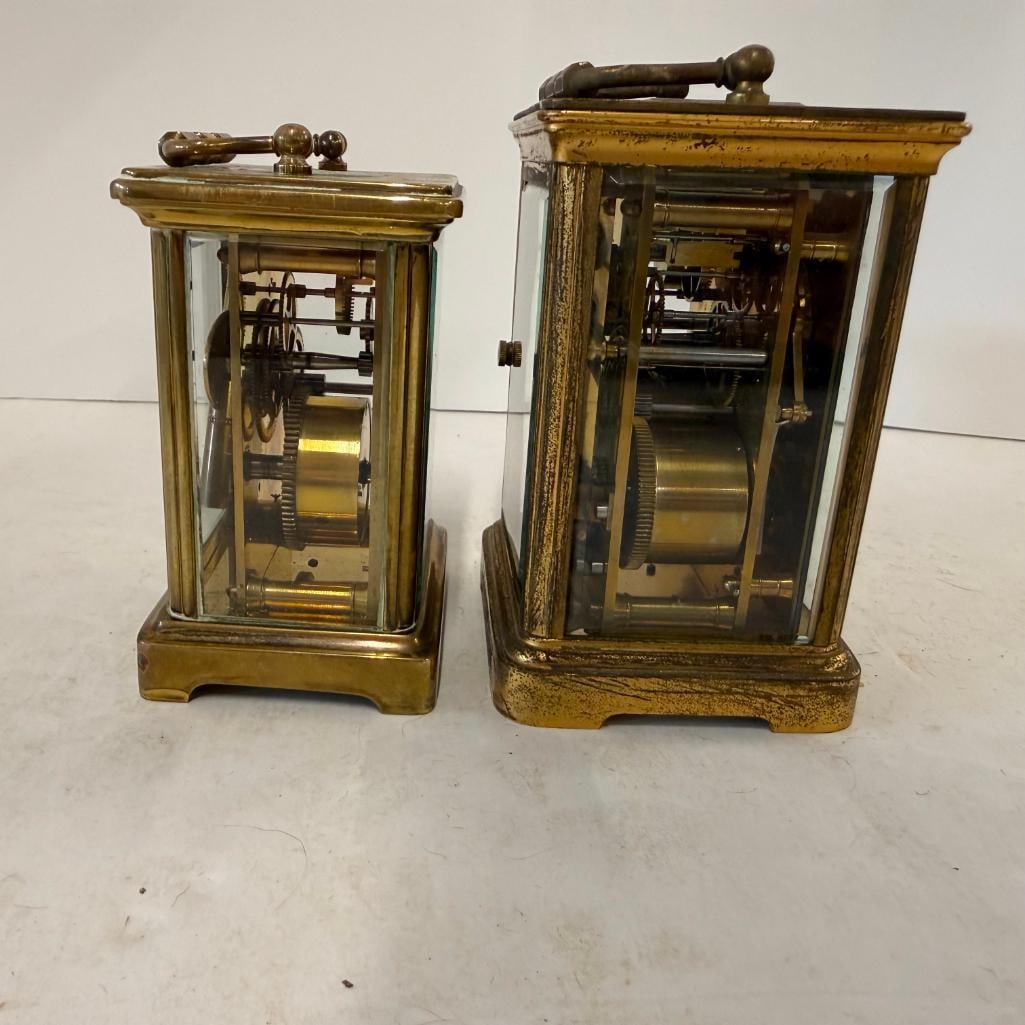 2 Carriage Clocks - 3
